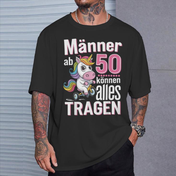 From 50 Can Wear Everything 50Th Birthday Slogan Humour T-Shirt Geschenke für Ihn