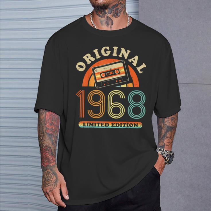 56Th Birthday Original Womenintage 1968 T-Shirt Geschenke für Ihn