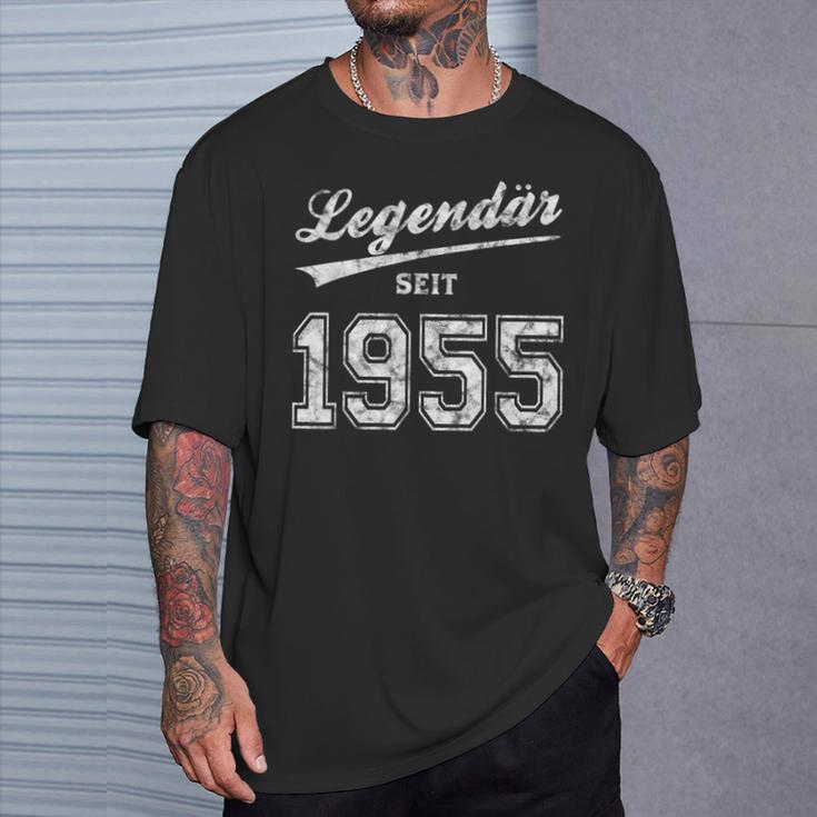 68Th Birthday 1955 Legendary Since 1955 intage 55 T-Shirt Geschenke für Ihn