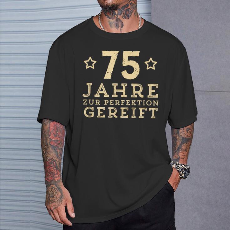 75Th Birthday 1943 Born Idea T-Shirt Geschenke für Ihn