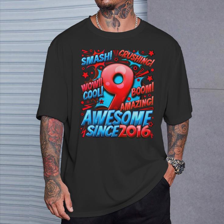 9 Year Old For Boys 9Th Birthday Boy 9 Year Old Boy T-Shirt Gifts for Him