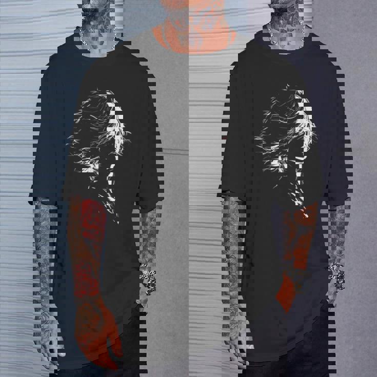 Anime Manga Gráfico Abstracto Arte Anime Camiseta unisex Regalos para él