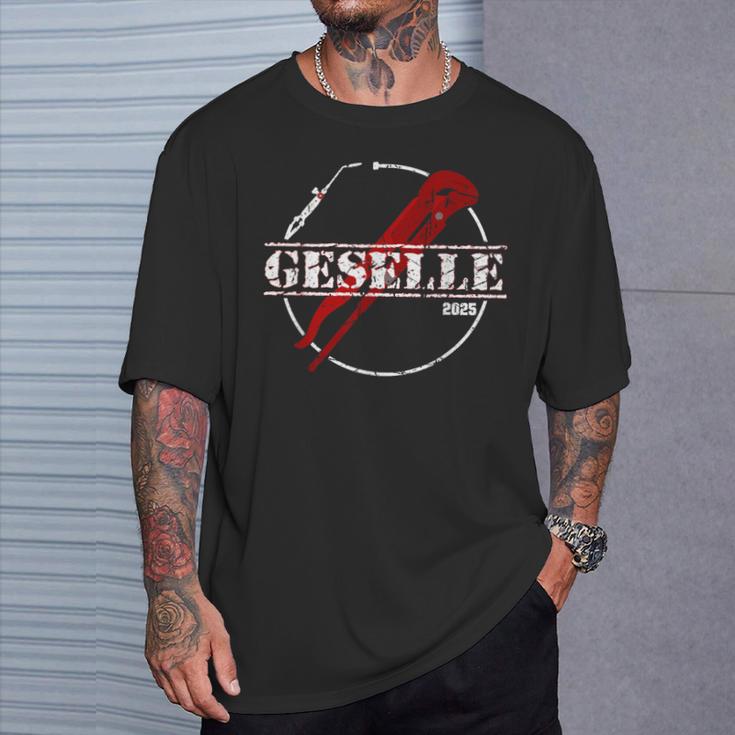 Anlagenmechaniker Shk 2025 Heizungsbauer Geselle T-Shirt Geschenke für Ihn