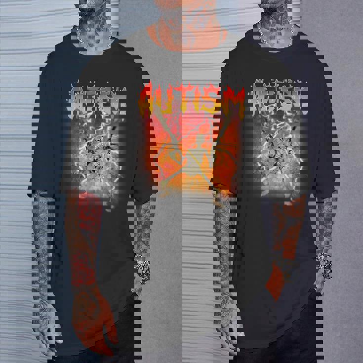 Autism Skeleton Oddly Specific Dank Meme T-Shirt Gifts for Him