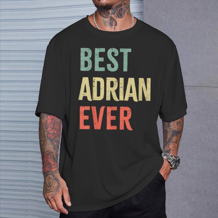 Best Adrian Ever First Name T-Shirt Geschenke für Ihn