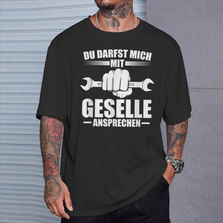 Bestandene Gesell S T-Shirt Geschenke für Ihn