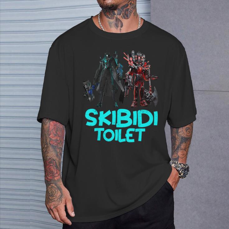 Birthday Boy For Children Adults Lovers Skibidi Toilet T-Shirt Geschenke für Ihn