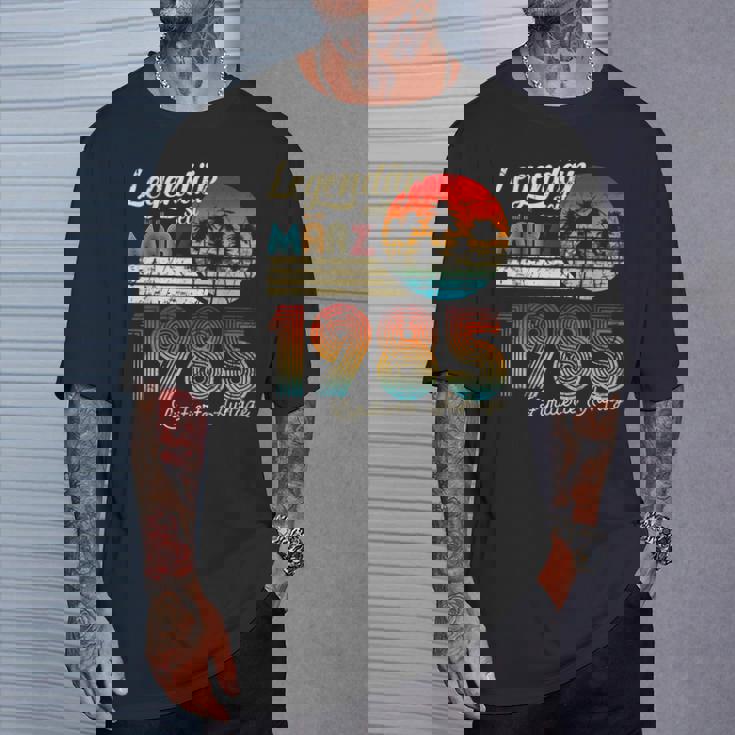 Birthday Legendary Since March 1985 T-Shirt Geschenke für Ihn