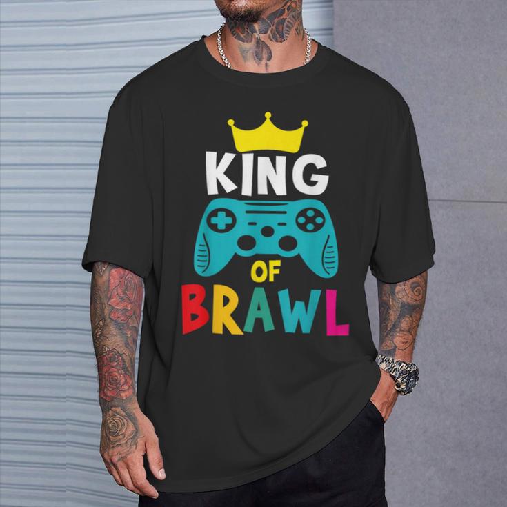 Brawl King Gamer Brawler Brawl T-Shirt Geschenke für Ihn