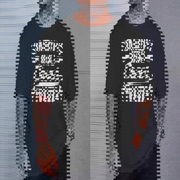 Broke Cheer Mama Cheer Mom Of A Cheerleader Mother T-Shirt Gifts for Him Broke Cheer Mama Cheer Mom Of A Cheerleader Mother T-Shirt Gifts for Him