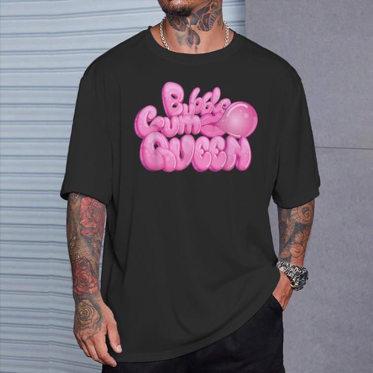 Bubblegum Queen I Bubblegum Chewing Candy Sweet T-Shirt Geschenke für Ihn