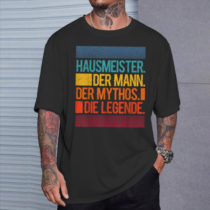 Caretaker Of The Man Of Mythos The Legend Idea T-Shirt Geschenke für Ihn