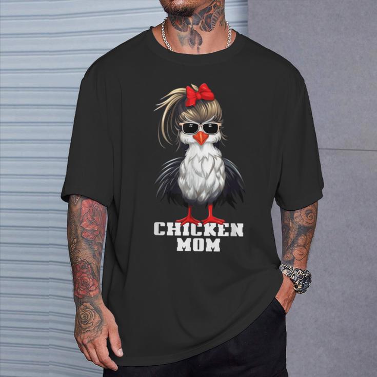 Chicken Mom Agriculture Farmer Chicken Chicken T-Shirt Geschenke für Ihn