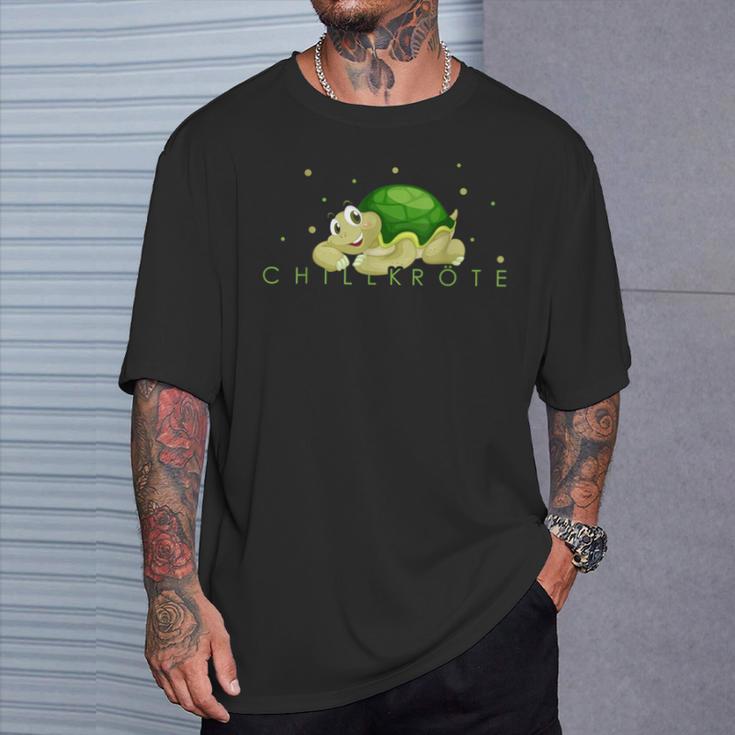 Chillkröte Turtle T-Shirt Geschenke für Ihn