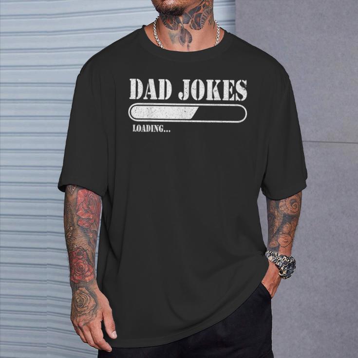 Dad Jokes Loading T-Shirt Geschenke für Ihn