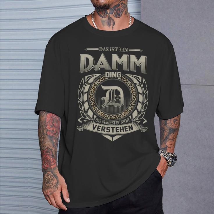 Das Ist Ein Damm Ding Damm Name T-Shirt Geschenke für Ihn