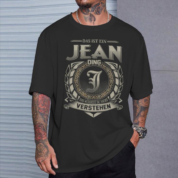 Das Ist Ein Jean Ding Jean Name T-Shirt Geschenke für Ihn