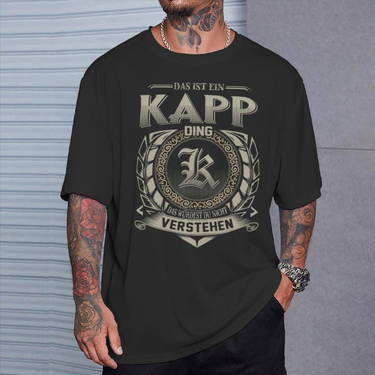 Das Ist Ein Kapp Ding Kapp Name T-Shirt Geschenke für Ihn