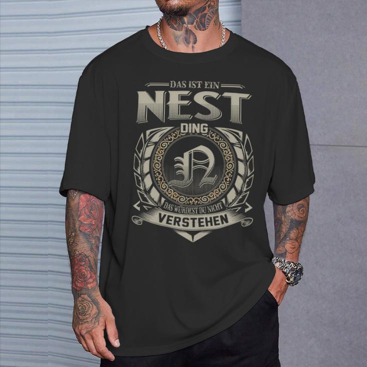 Das Ist Ein Nest Ding Nest Name T-Shirt Geschenke für Ihn