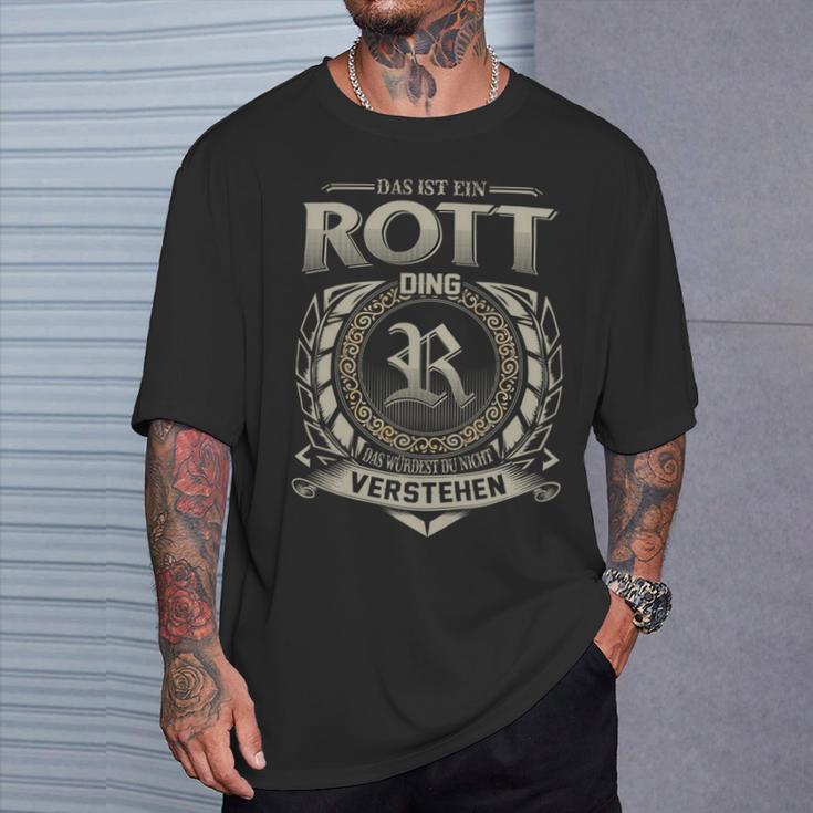 Das Ist Ein Rott Ding Rott Name T-Shirt Geschenke für Ihn