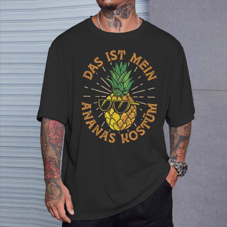 Das Ist Mein Ananas Costume Carnival Fancy Dress Fruit Fruit T-Shirt Geschenke für Ihn