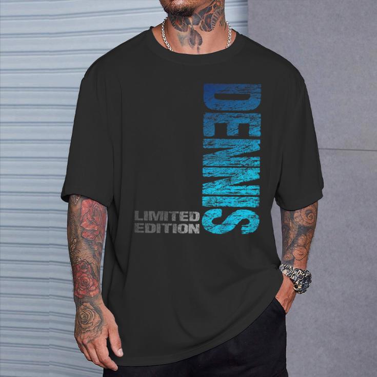 Dennis Name First Name Boy Man Birthday T-Shirt Geschenke für Ihn