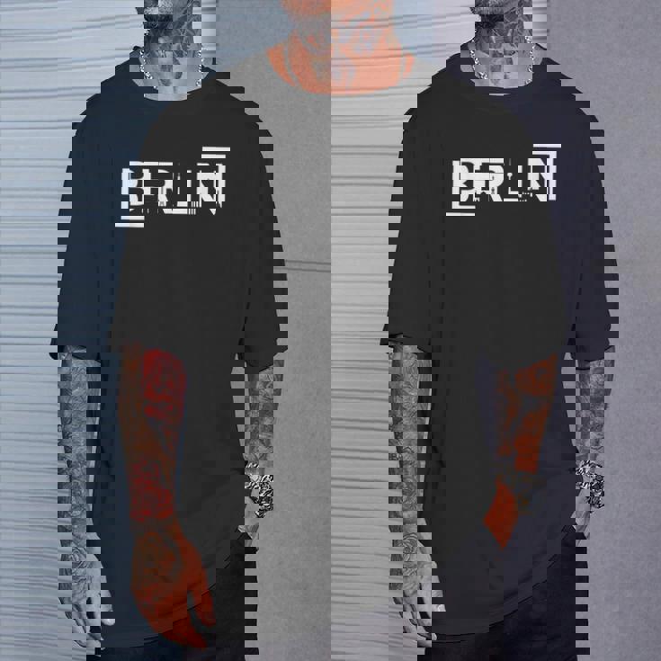 Berlin Avec Des Symboles Iconiques Fan Souvenir Amour T-Shirt Cadeaux pour lui
