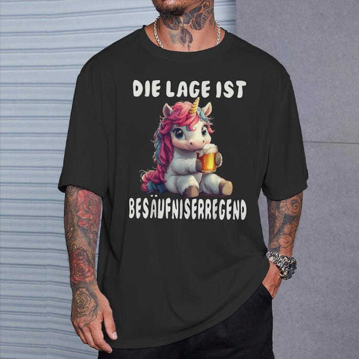 Die Lage Ist Besäufniserregend Carnival Costume T-Shirt Geschenke für Ihn