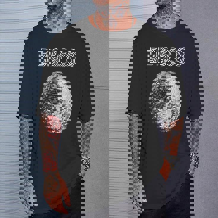 And Disco Ball Club Retro T-Shirt Geschenke für Ihn