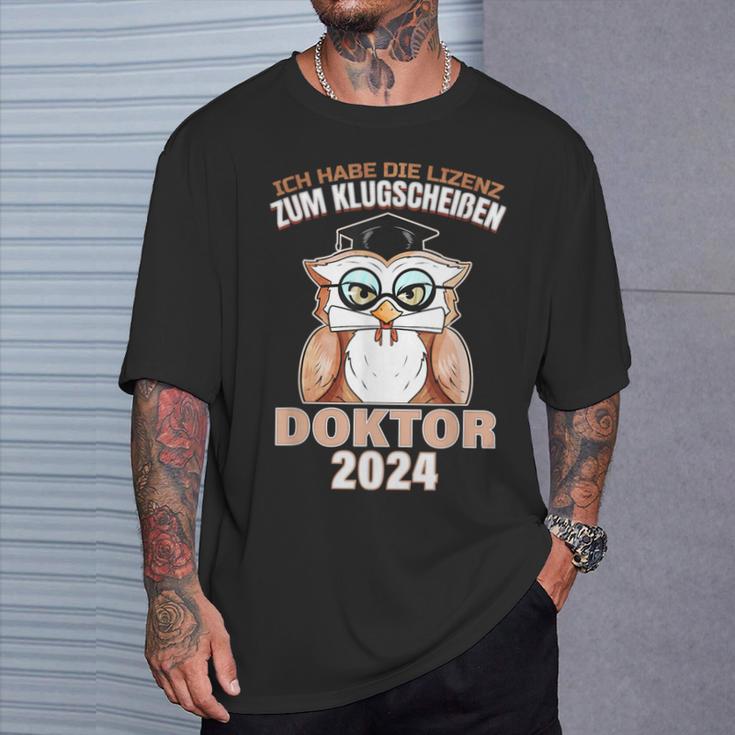 Doctor 2024 Graduation PhD Graduation Party Doctorate T-Shirt Geschenke für Ihn