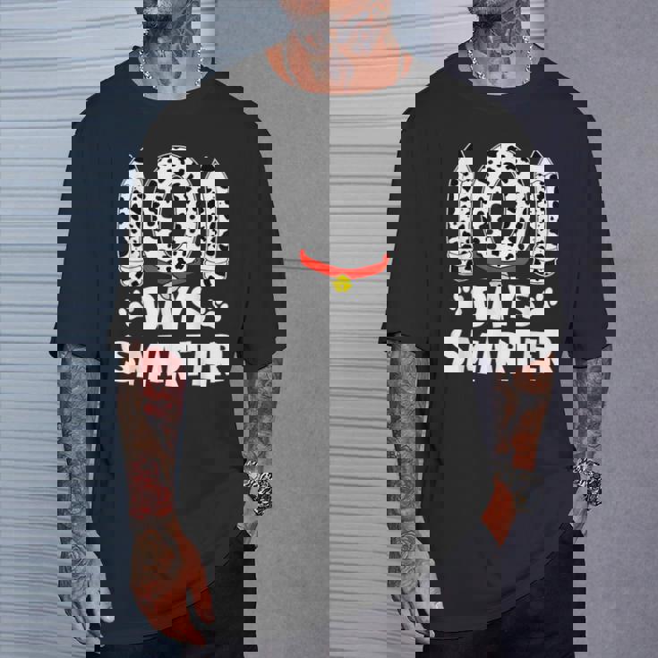 Dog Happy 101 Days School 100 Days Smarter Teacher Student T-Shirt Gifts for Him Dog Happy 101 Days School 100 Days Smarter Teacher Student T-Shirt Gifts for Him