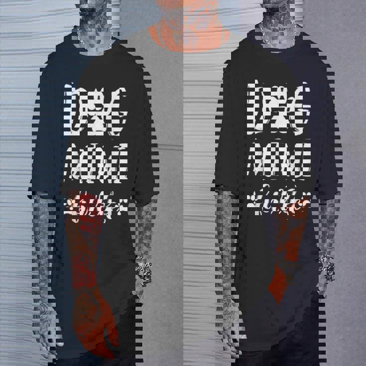 Dog Mimi Fur Life Grandma Dog Lover Mother's Day T-Shirt Gifts for Him