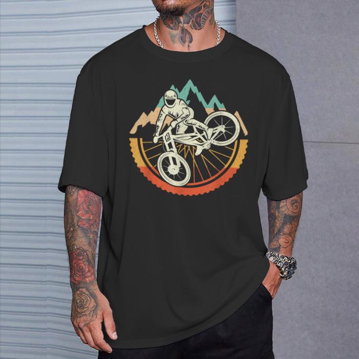 Downhillintage Mountain Bike Boys Mountain Bike T-Shirt Geschenke für Ihn