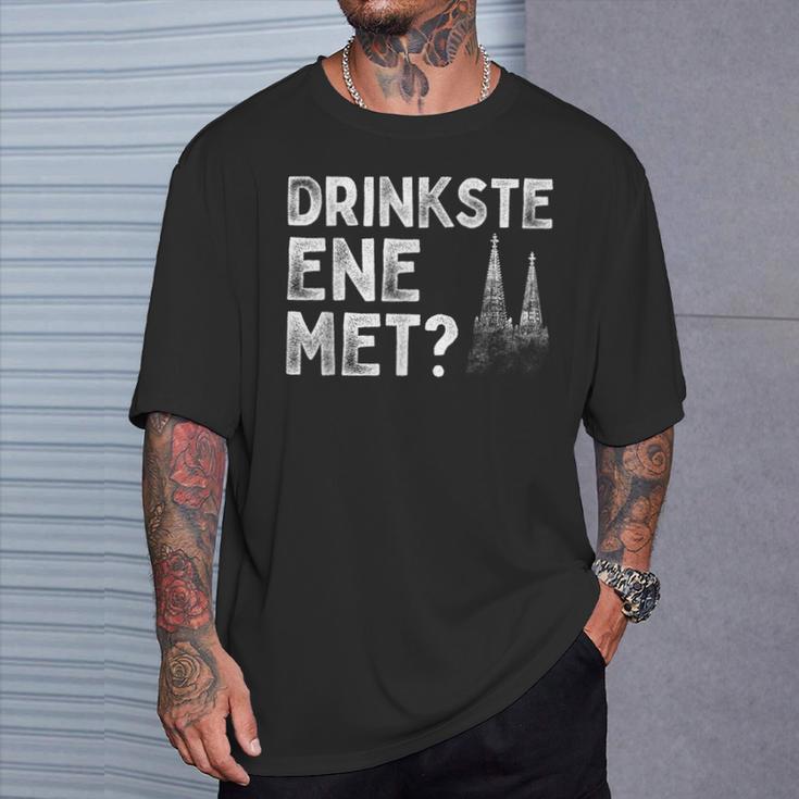 Drinkste Ene Met Kölsches Grundgesetz Carnival Cologne T-Shirt Geschenke für Ihn