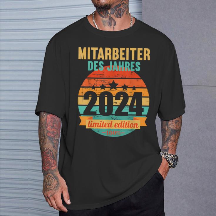 Employee Of The Year 2024 T-Shirt Geschenke für Ihn