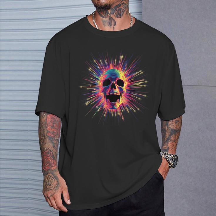 Entre Estrellas Estrellas De Rock Rock On Camiseta unisex Regalos para él