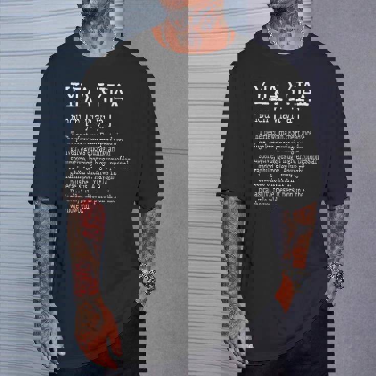 Family For Yia Yia Greek Grandma Ideas T-Shirt Gifts for Him Family For Yia Yia Greek Grandma Ideas T-Shirt Gifts for Him