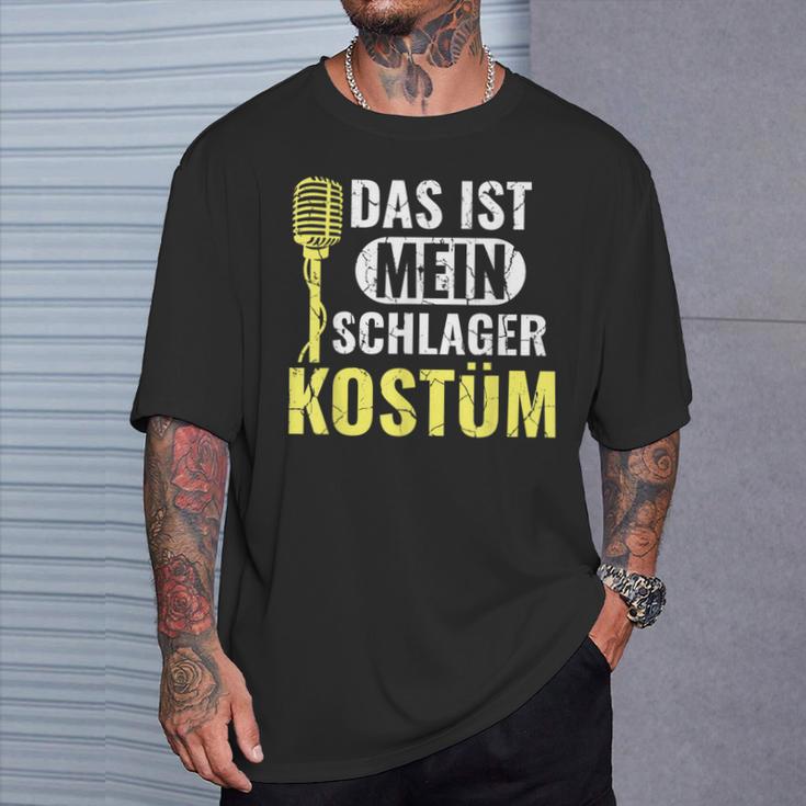 Fancy Dress Folk Music Das Ist Mein Schlager Costume T-Shirt Geschenke für Ihn