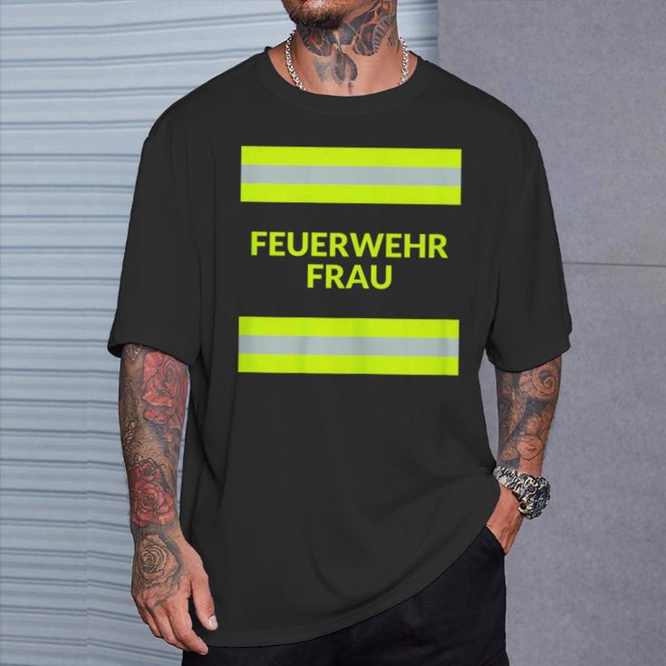 With Fire Brigade T-Shirt Geschenke für Ihn