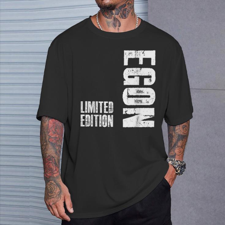 First Name Limited Edition Birthday For Egon T-Shirt Geschenke für Ihn