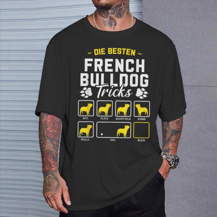 French Bulldog Frenchie Dog Holder T-Shirt Geschenke für Ihn