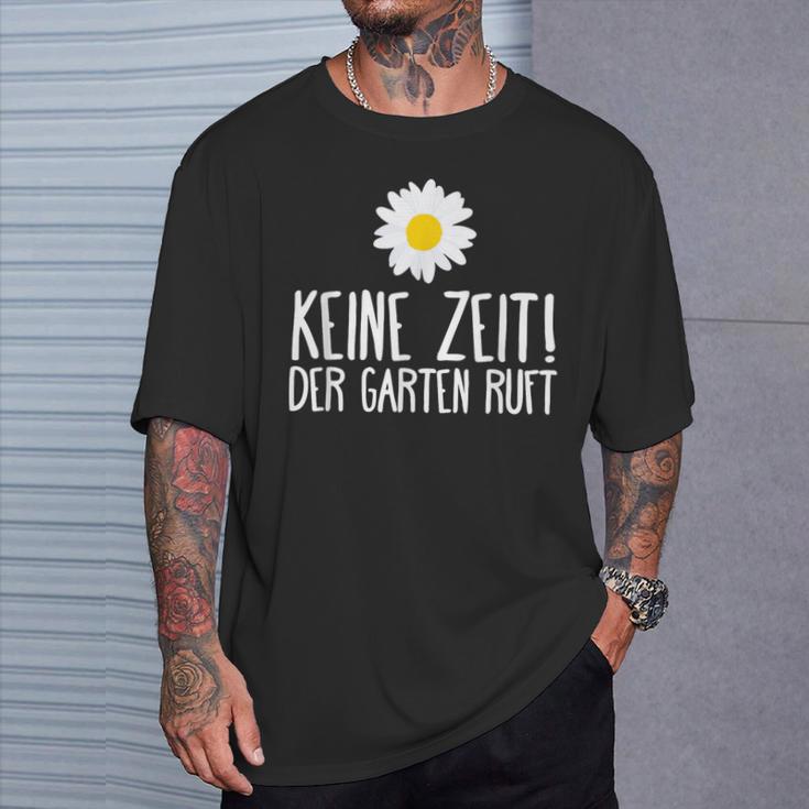 Der Garten Call Garden Gardening Humour T-Shirt Geschenke für Ihn