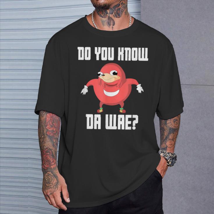 Known Du Wae Way Now Uganda T-Shirt Geschenke für Ihn