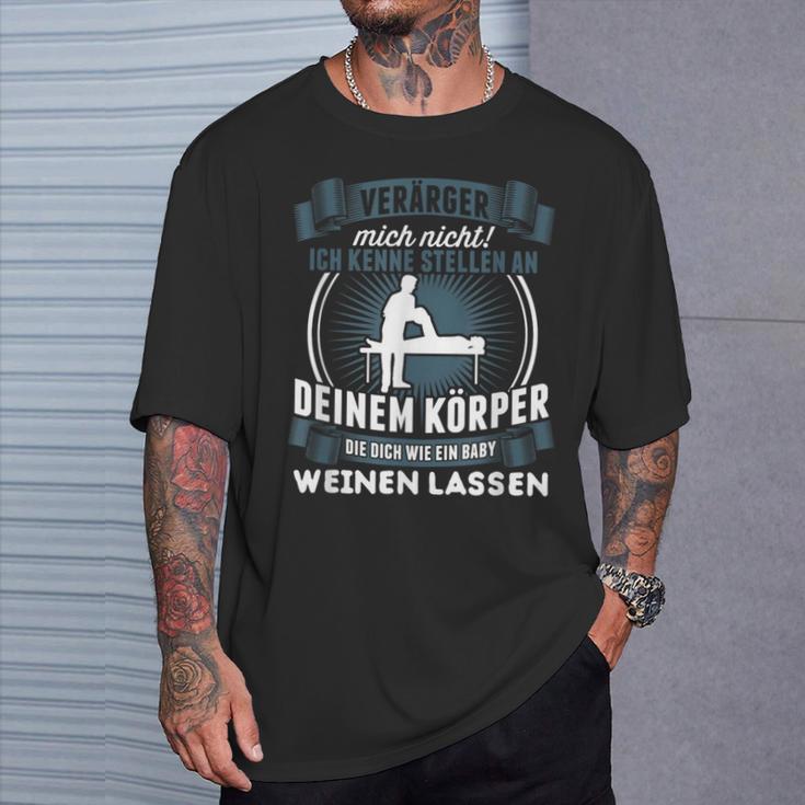 Physiotherapist Physio Physiotherapy T-Shirt Geschenke für Ihn