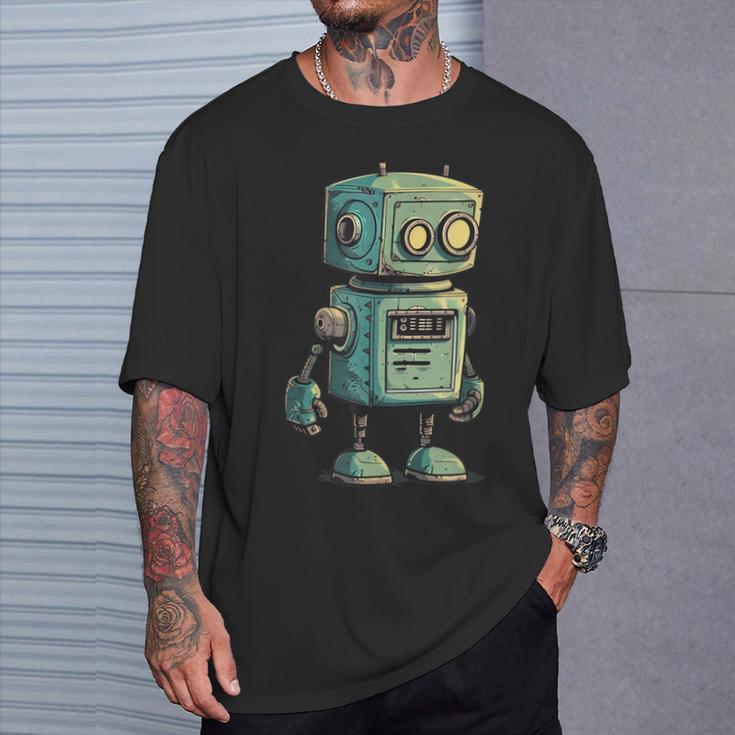 Technical Robot Costume T-Shirt Geschenke für Ihn