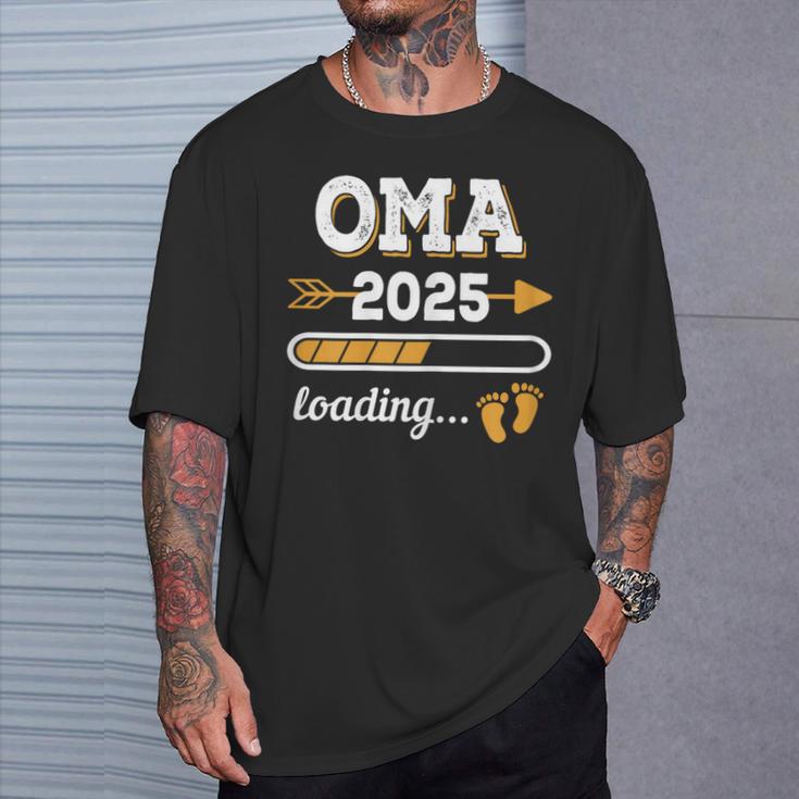 Grandma 2025 Loading Future Grandmother 2025Intage T-Shirt Geschenke für Ihn