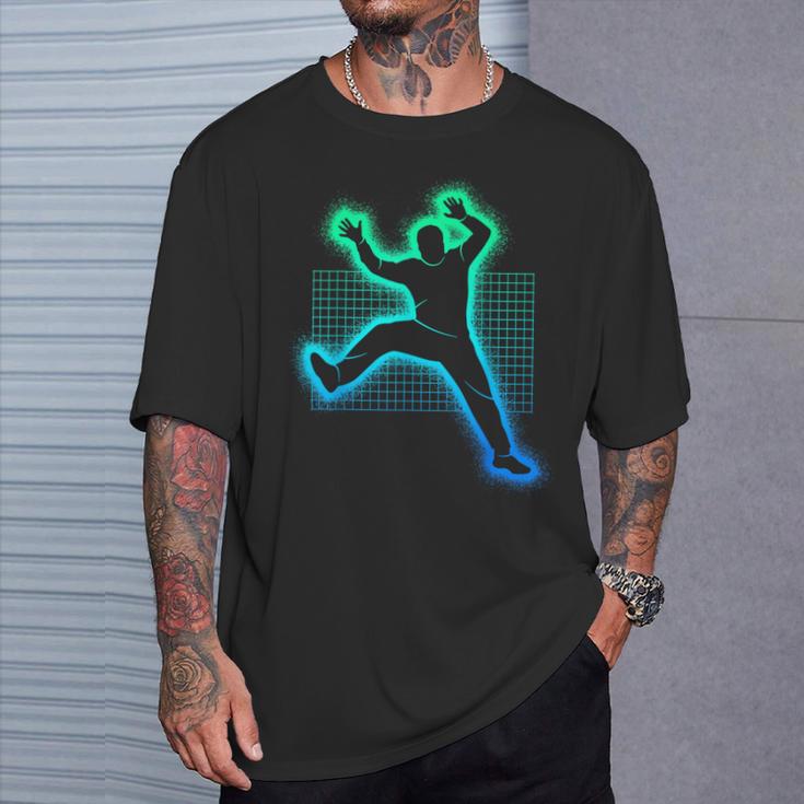 Handball Player Handballer Boys Handball Goalkeeper T-Shirt Geschenke für Ihn