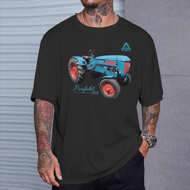 Hanomag Perfekt 400 Tracker S T-Shirt Geschenke für Ihn