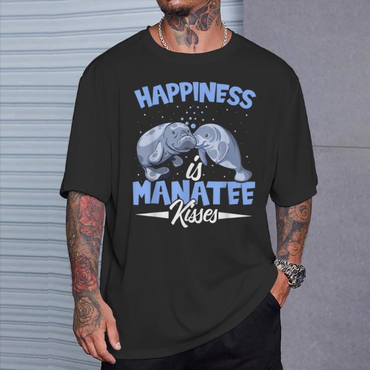 Happiness Is Mana Kisses Seekow Florida Mana T-Shirt Geschenke für Ihn