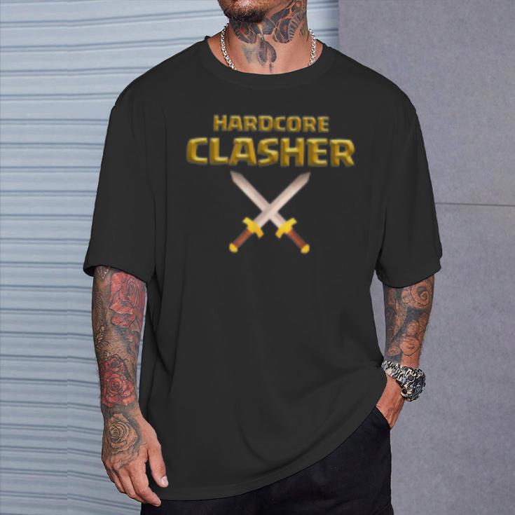 Hardcore Clasher T-Shirt Geschenke für Ihn